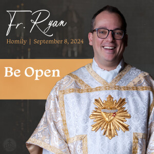 469. Fr. Ryan Homily - Be Open