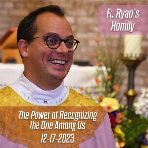 403. Fr. Ryan Homily - The Power of Recognizing the One Among Us