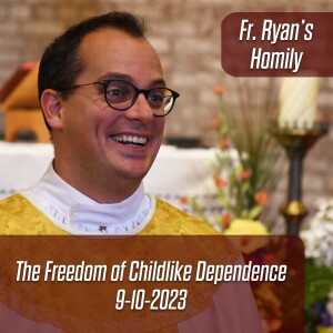 387. Fr. Ryan Homily - The Freedom of Childlike Dependence