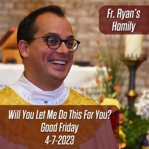 360. Fr. Ryan Homily - Will You Let Me Do This for You? - Good Friday