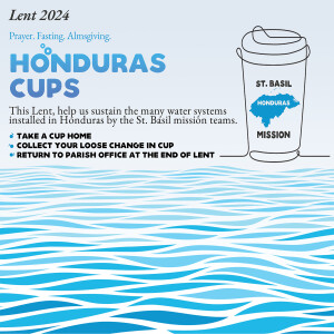 414. History of Honduras Cups with Fr. Walt and Guests