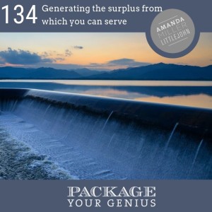 PYG 134: Generating the surplus from which you can serve