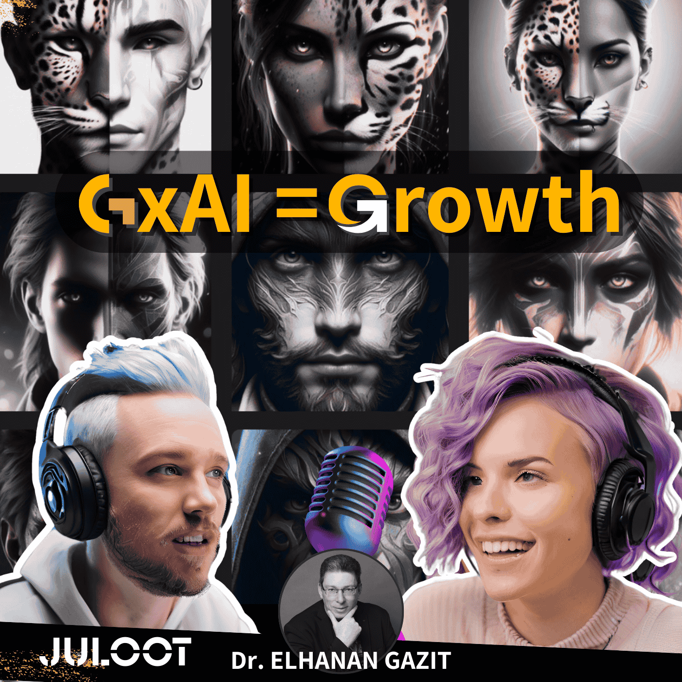 77. Purim Special: With Gen AI Every day is Purim: Agency, Augmented Identity for Business Growth and Personal Happiness