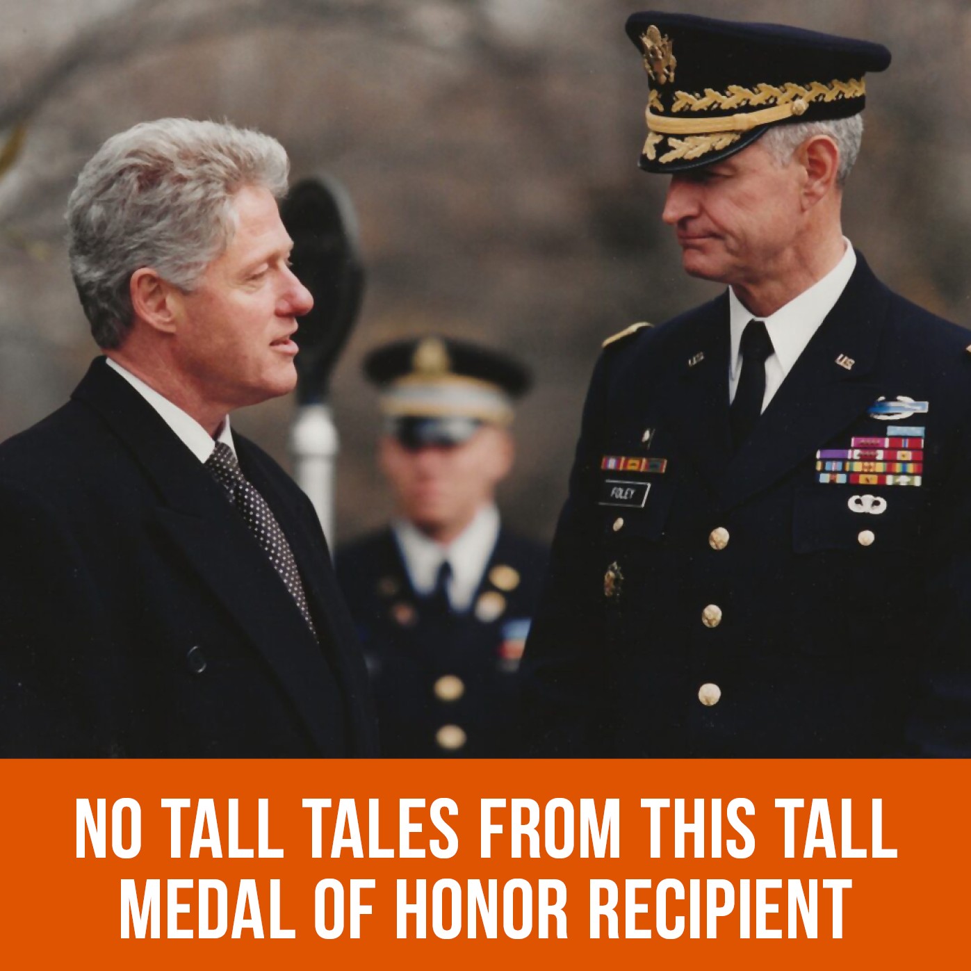 No Tall Tales from this Tall Medal of Honor Recipient