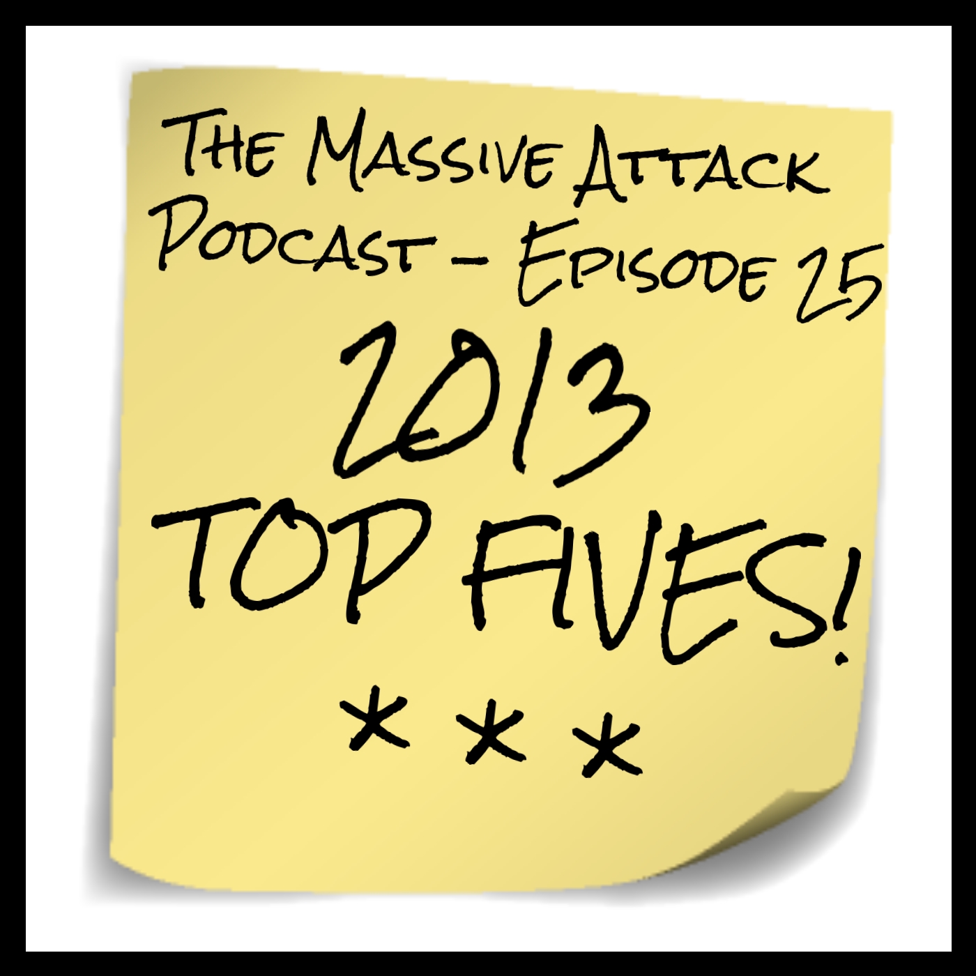 Episode 25 - 2013 Top Fives!