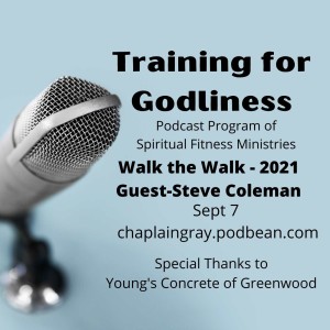 Walk the Walk - 2021 with Guest Steve Coleman