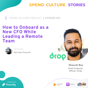 How to Onboard as a New CFO While Leading a Remote Team With Shouvik Roy, CFO at Drop