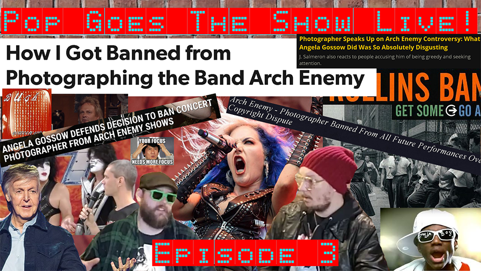 PGTS Live! #3 - Arch Enemy Vs Photographer - Soulja Boy Console update - Van Halen reunion rumors?