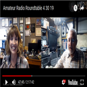 Amateur Radio Roundtable April 30, 2019