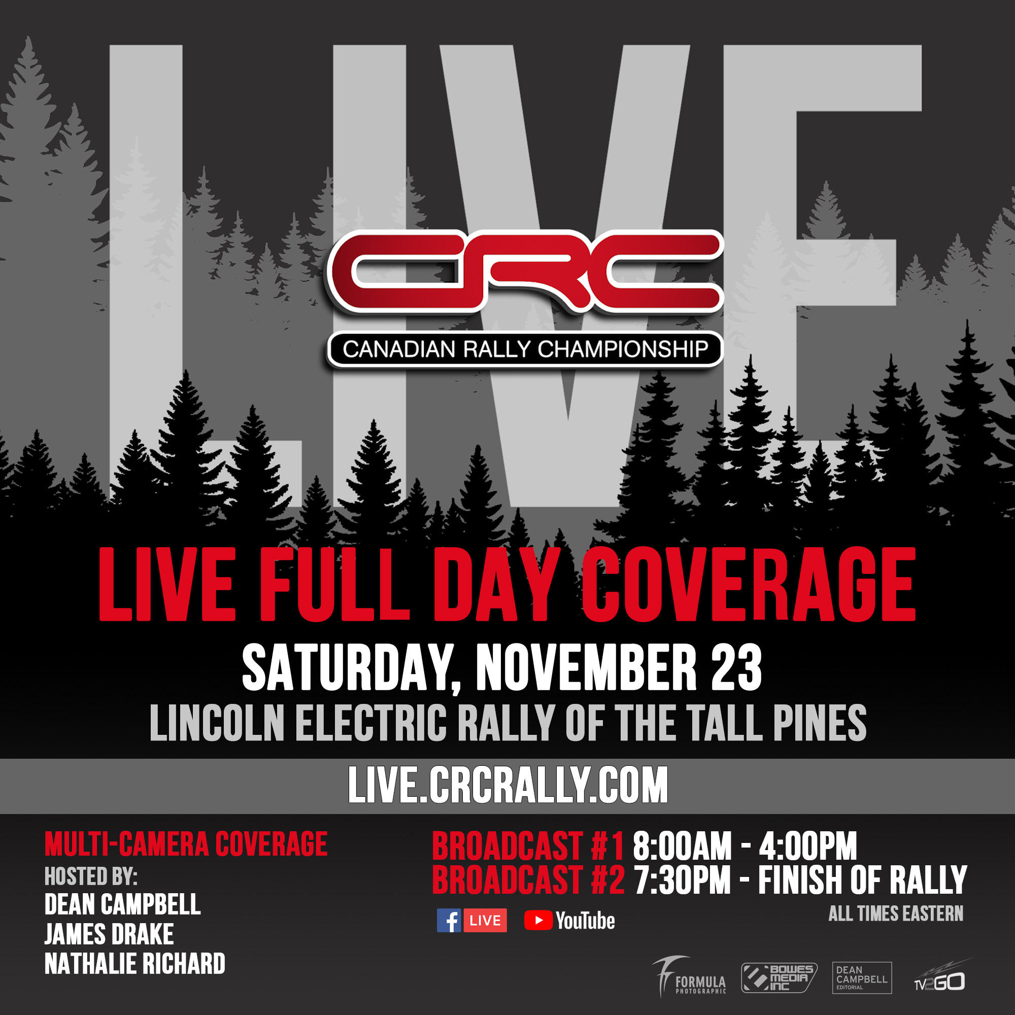 RallyCast Episode 68 Rally of the Tall Pines Live Coverage Preview