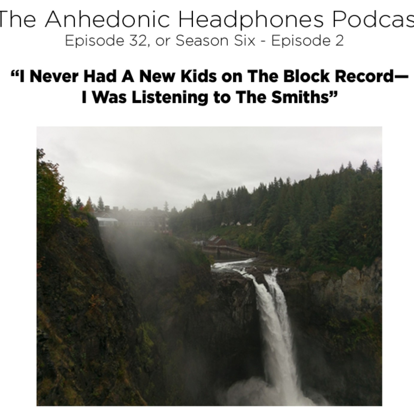 The Anhedonic Headphones Podcast
