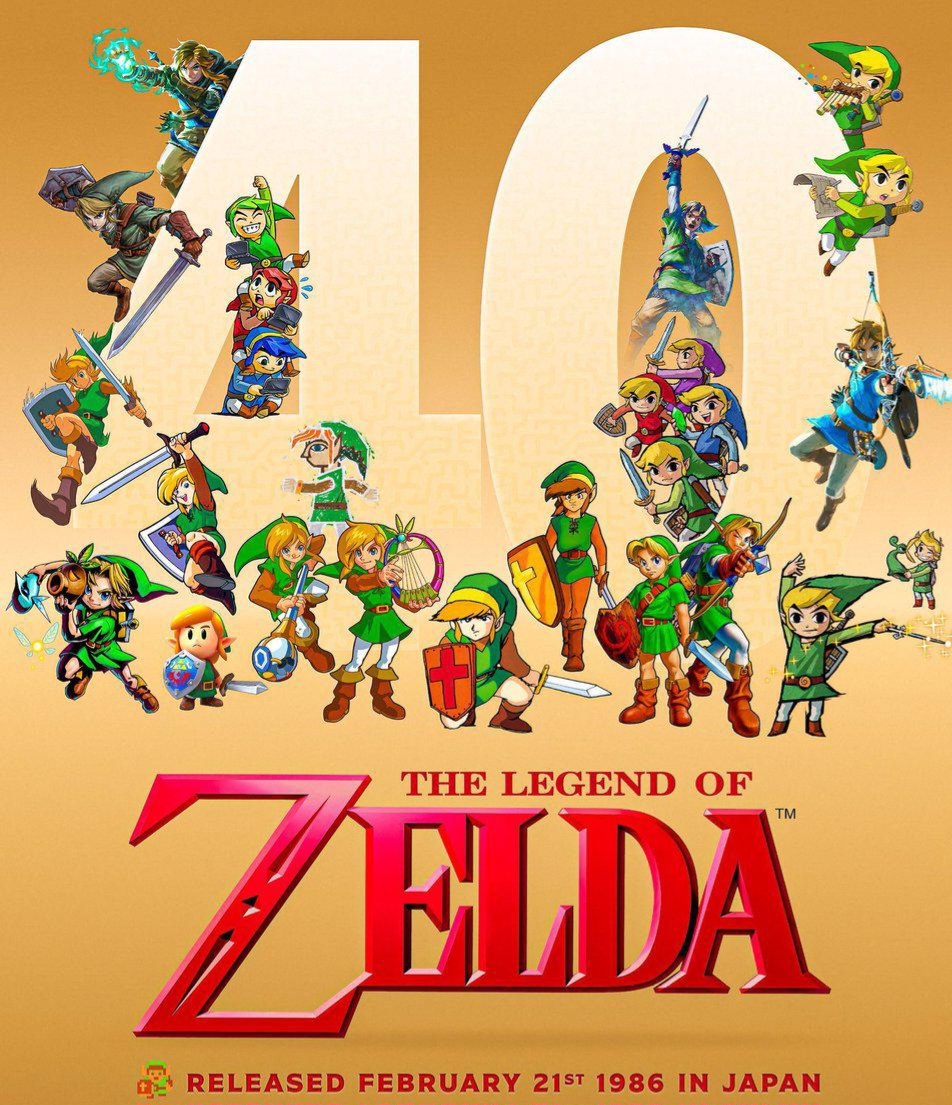 Zelda 40th Anniversary - GMMF episode artwork