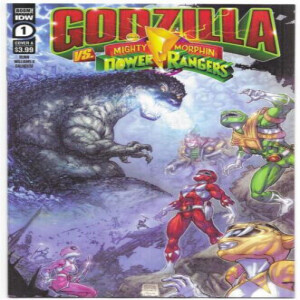Godzilla VS Mighty Morphin Power Rangers (Comic 65) - GMMF