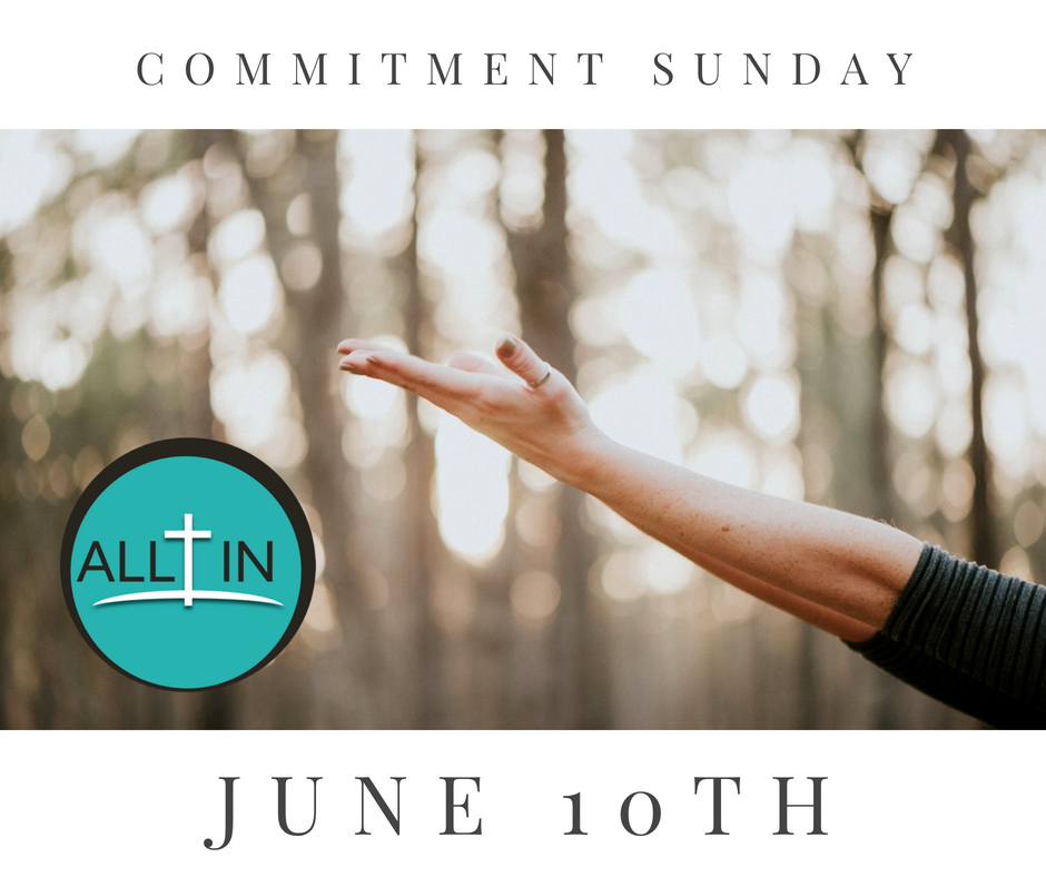 Commitment Sunday - Why Us?