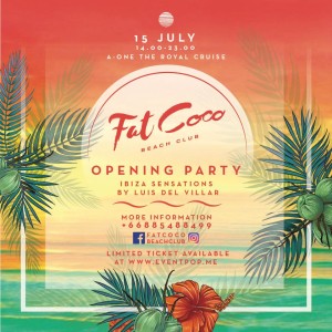 Ibiza Sensations 169 @ Fat Coco Beach Club, Pattaya (THA) 2h Set
