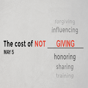 The Cost of Not GIVING (2 Corinthians 8:1-9) - Josh Diggs