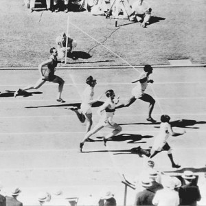 Eddie Tolan and Ralph Metcalfe in the 100m Dash at the 1932 Olympic Games