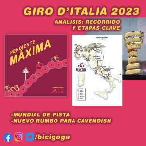 Pendiente Máxima 141: Recorrido del Giro 2023