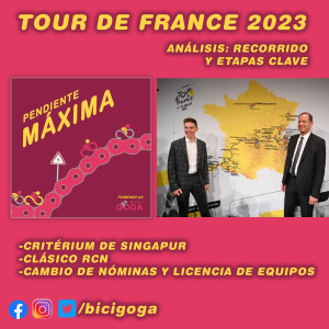 PENDIENTE MÁXIMA 142: Recorrido del Tour de France 2023