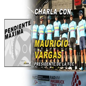 Nos visita Mauricio Vargas, pdte. Federación Colombiana de Ciclismo