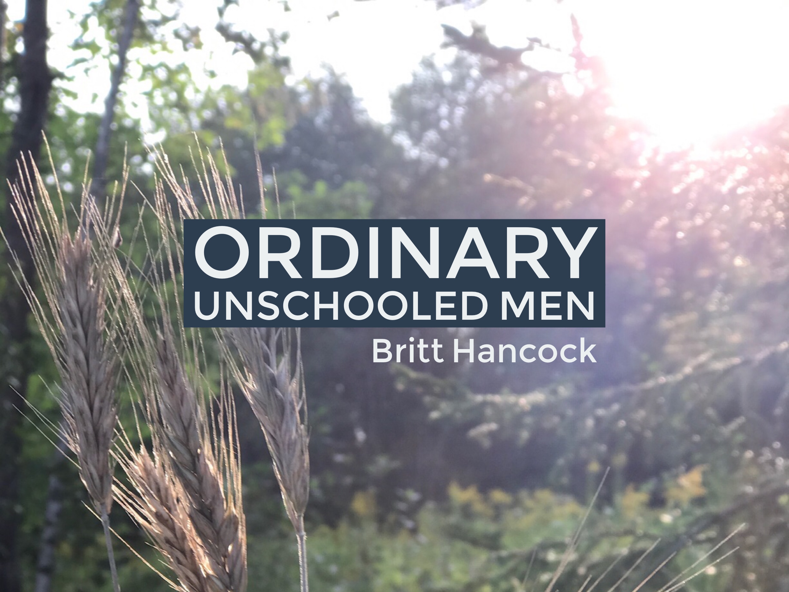 Ordinary Unschooled Men