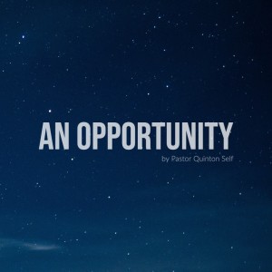 An Opportunity