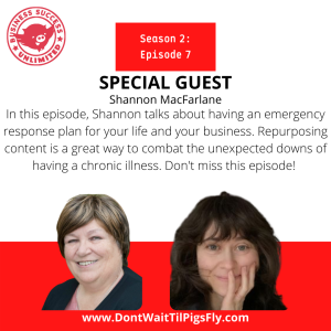 S2, EP 7: Having An Emergency Response Plan with Shannon MacFarlane