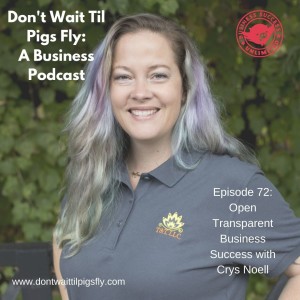 Episode 72: Open Transparent Business Success with Crys Noell
