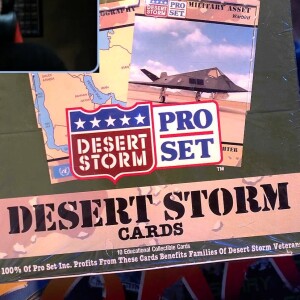 1992 Desert Storm Card Pack Draft