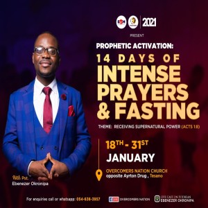 #239 PROPHETIC ACTIVATION NIGHT VIGIL (DAY 11)- UNSTOPPABLE FAVOUR