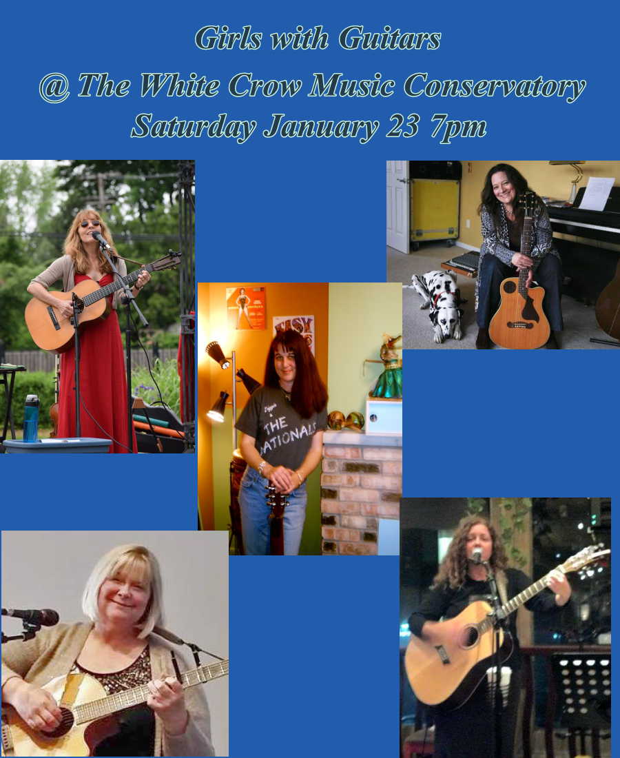 Girls with Guitars @ The White Crow Music Conservatory