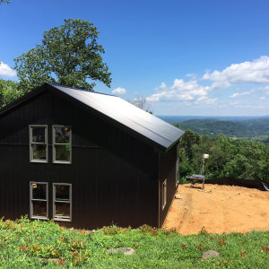 A Pole Barn House atop a Mountain