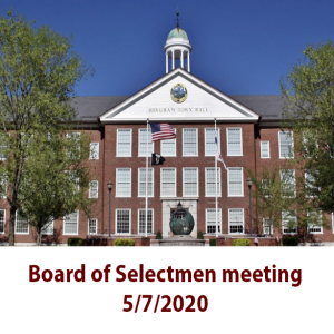 5/12/2020 Board of Selectmen meeting 