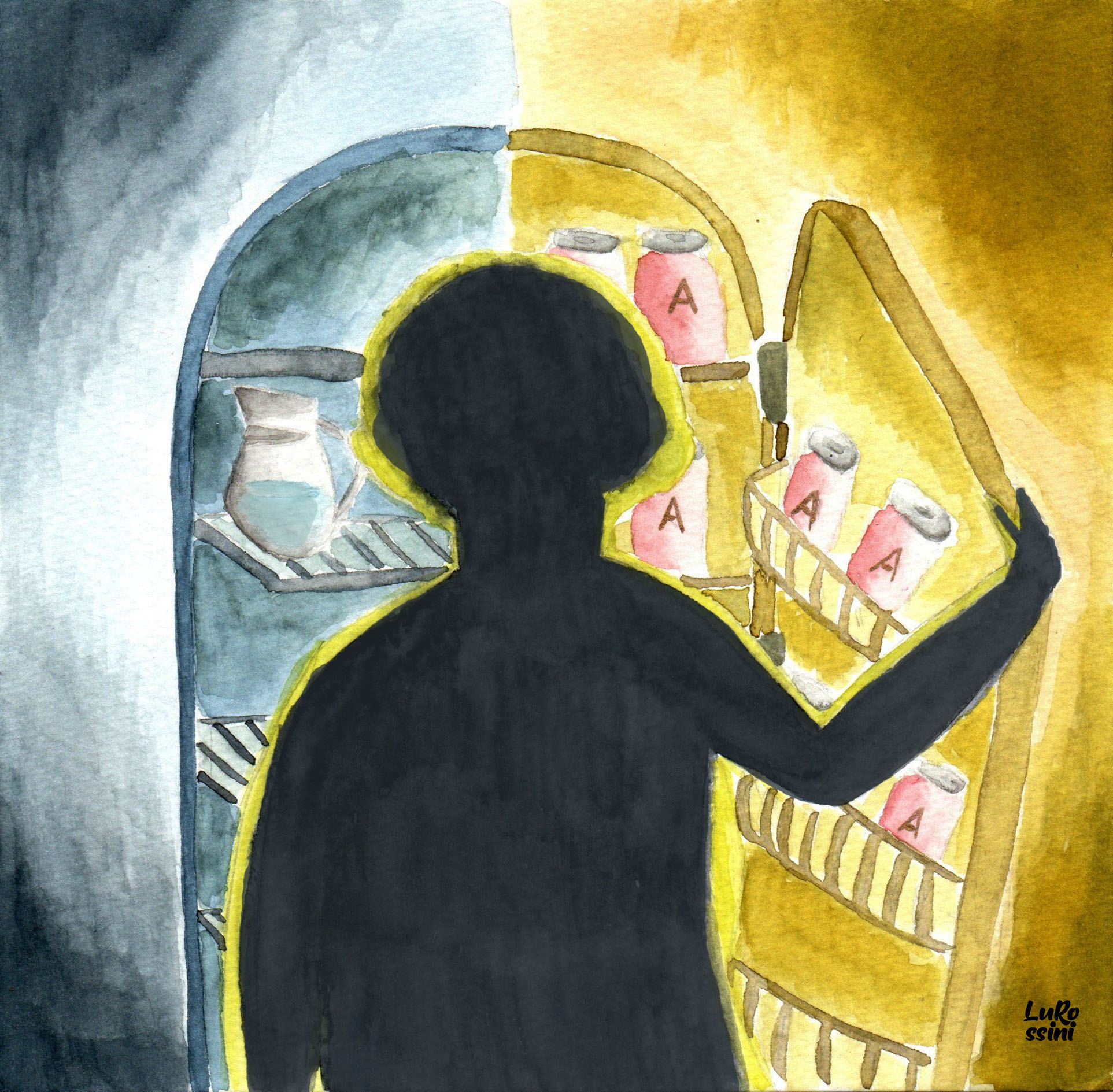 El hombre del otro balcón