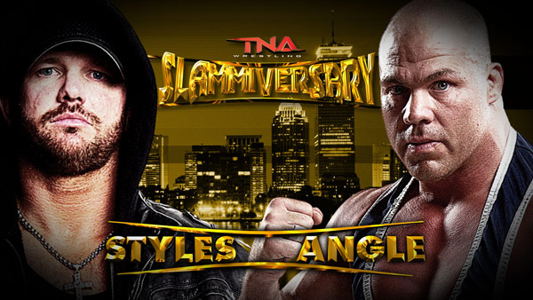 AJ Styles vs. Kurt Angle