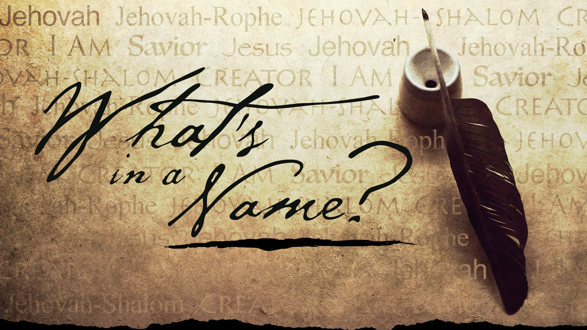 03-19-17 | What's in a Name? | The God Who Is There For You | Mark Anderson