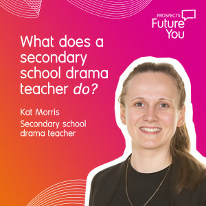 What does a secondary school drama teacher do?