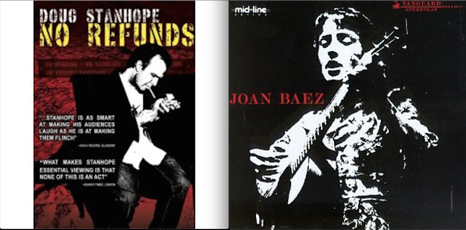 1,001 Albums: Albums 0024: Doug Stanhope - No Refunds / Joan Baez - Joan Baez