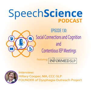 Dysphagia Outreach Project, Social Connections and Cognition, and Contentious IEP Meetings