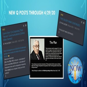 The Time Is Now Podcast - Q Drops Through 4-29-20