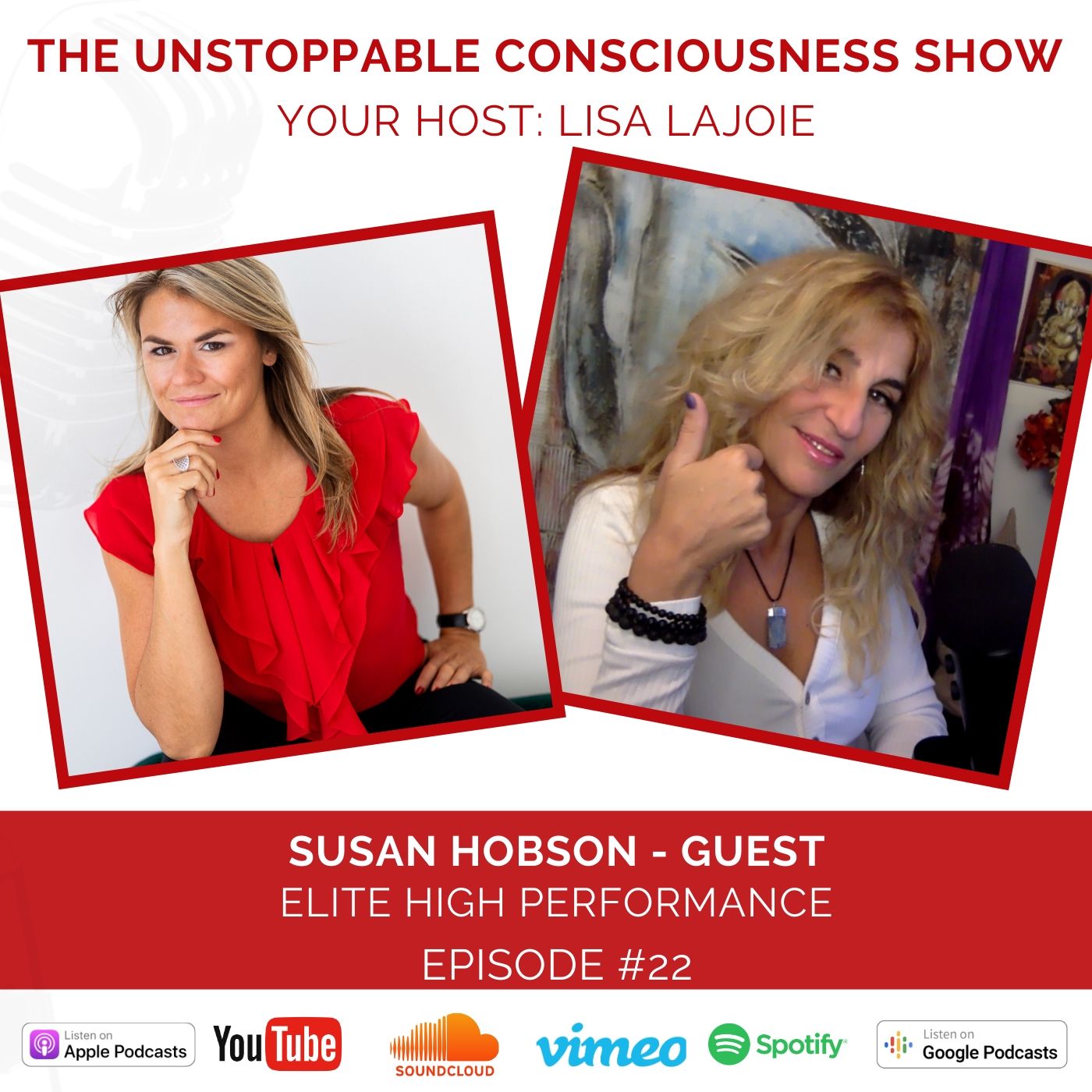 Episode #22 Susan Hobson - Elite High performance