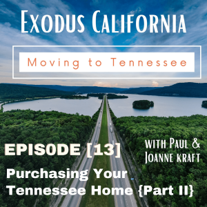 Purchasing Your Tennessee Home --Part II