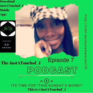 It’s Ep. 7 of This Sunday’s Word! #Vision 👉🏾It’s for other people! BCuz They need that work too! 🧩✍🏽👀👌🏾