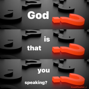 It’s Ep.23 of This Sunday’s Word! God is that you “Speaking?” 👀 Your humble servant is listening. 💯