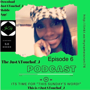 It’s Ep. 6 of This Sunday’s Word. #Victory 👉🏾 There’s a test in sharing your Testimony! Pieces for U!