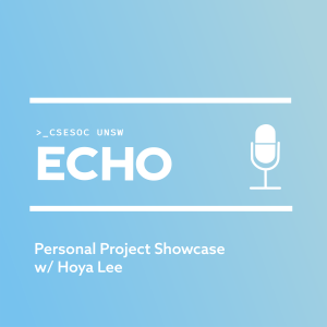 Personal Project Showcase w/ Hoya Lee