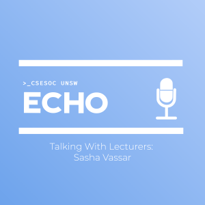 Talking With Lecturers: Sasha Vassar