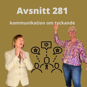 avsnitt 281, kommunikation om tyckande