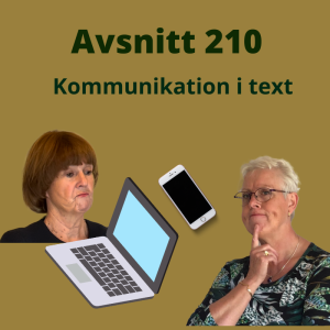 Avsnitt 210, kommunikation och tolka text
