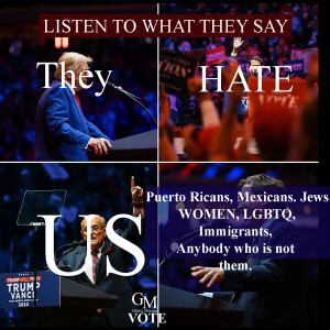 They Hate Us: LISTEN TO WHAT THEY SAY